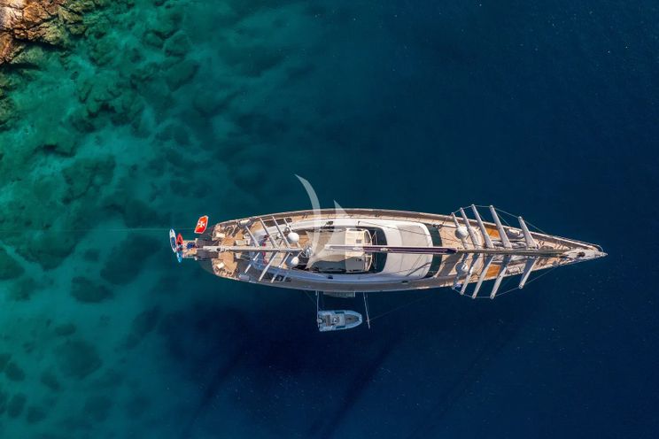 Charter Yacht BARACUDA VALETTA - Perini Navi Sailing Yacht 50m - 5 Cabins - Athens - Mykonos - Paros - Cyclades - Aegean - Greece