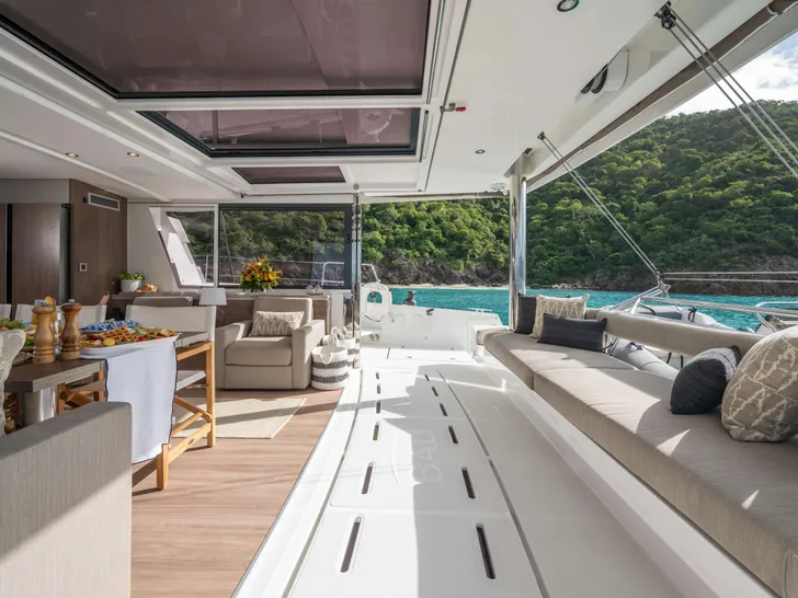 BAYMANHI Bali 5.4 - aft deck BAYMANHI Bali 5.4 - aft deck