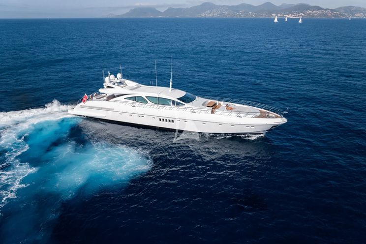 Charter Yacht BEACHOUSE - Mangusta 130 - 4 Cabins - Monaco - Cannes - St Tropez - French Riviera