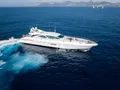 BEACHOUSE Mangusta 130 - aerial shot BEACHOUSE Mangusta 130 - aerial shot