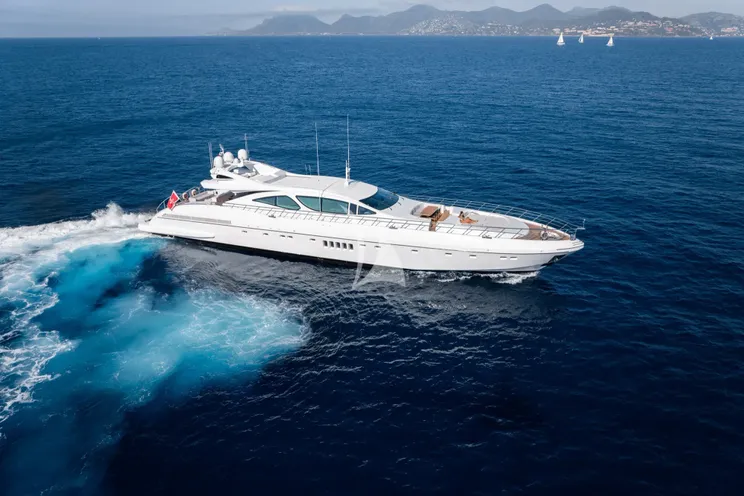 Charter Yacht BEACHOUSE - Mangusta 130 - 4 Cabins - Nassau - Exumas - Bahamas