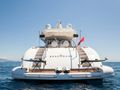 BEACHOUSE Mangusta 130 - aft shot BEACHOUSE Mangusta 130 - aft shot