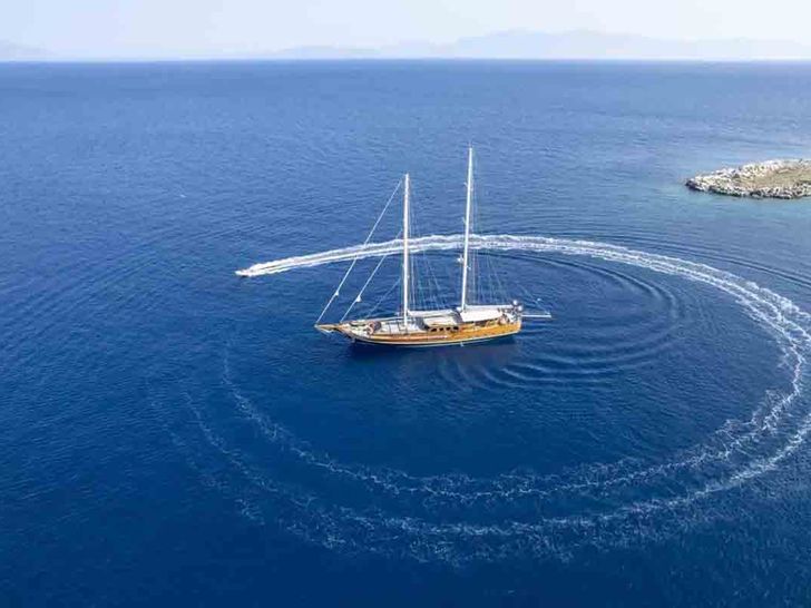BEDIA SULTAN Gulet 35m - anchored shot BEDIA SULTAN Gulet 35m - anchored shot