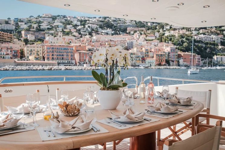 Charter Yacht BEIJA FLORE - Eurocraft 92 - 5 Cabins - St Tropez - Cannes - Monaco - Antibes - French Riviera