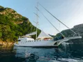 BELGIN SULTAN Custom Sailing Yacht 35m - anchored BELGIN SULTAN Custom Sailing Yacht 35m - anchored