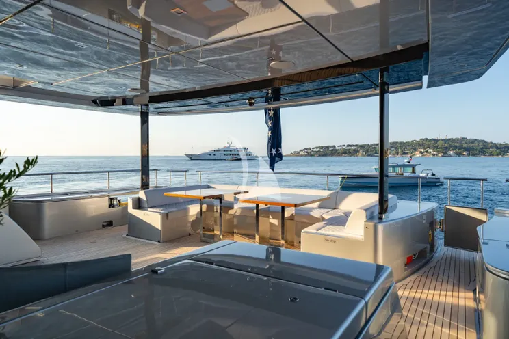 Charter Yacht BELLA DONNA - Riva Dolcevita 110 - 5 Cabins - Antibes - Cannes - St Tropez - French Riviera