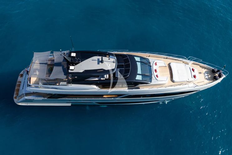 Charter Yacht BELLA DONNA - Riva Dolcevita 110 - 5 Cabins - Antibes - Cannes - St Tropez - French Riviera