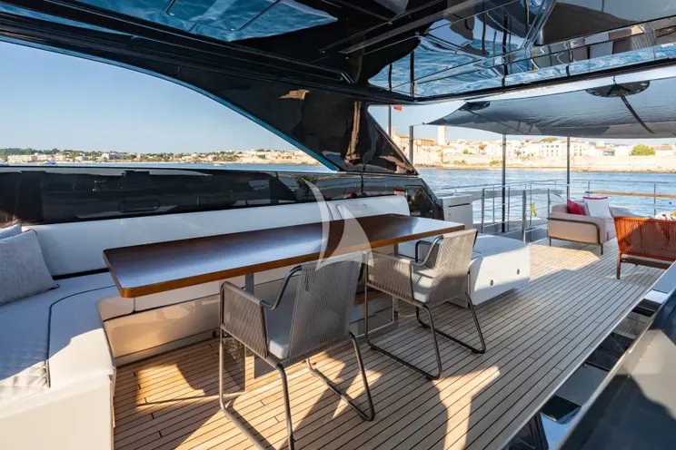 Charter Yacht BELLA DONNA - Riva Dolcevita 110 - 5 Cabins - Antibes - Cannes - St Tropez - French Riviera