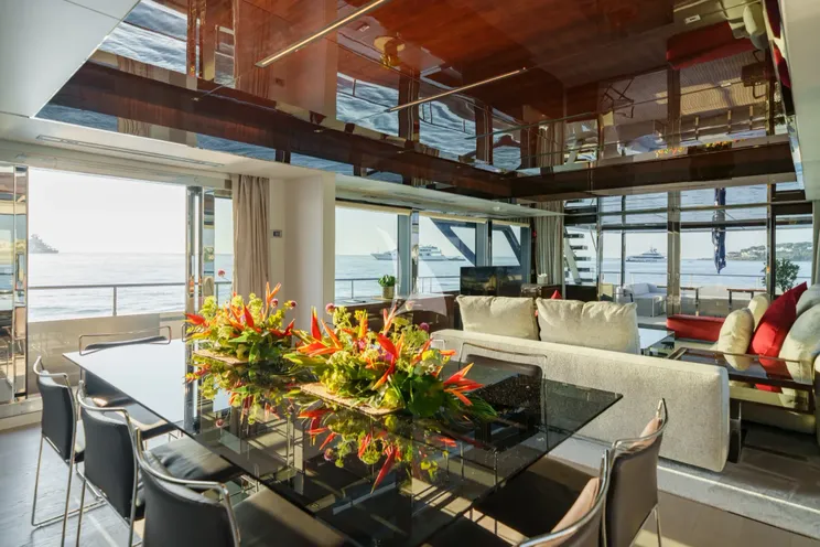 Charter Yacht BELLA DONNA - Riva Dolcevita 110 - 5 Cabins - Antibes - Cannes - St Tropez - French Riviera