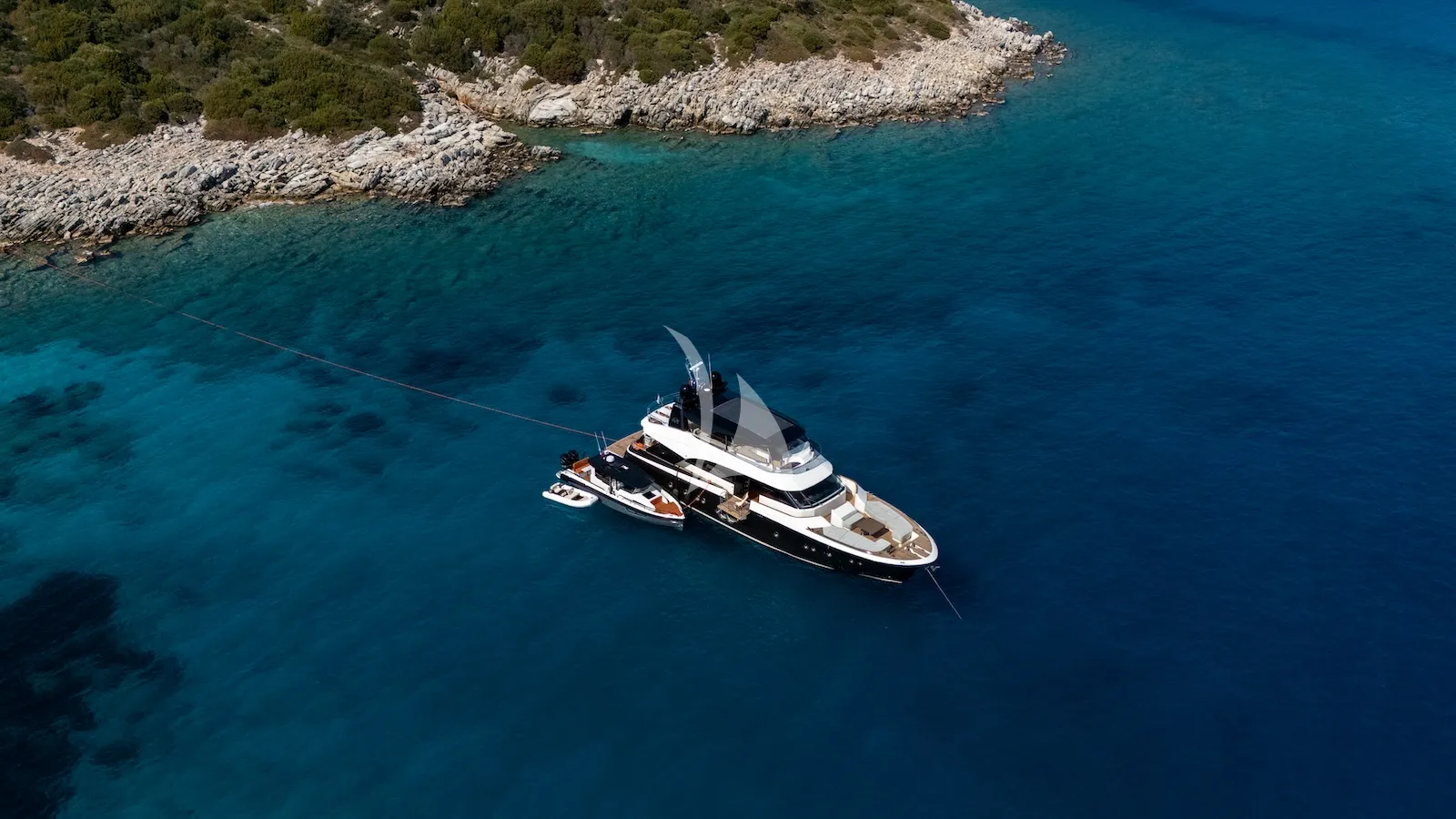 BELLA LUNA Monte Carlo 26m - drone shot