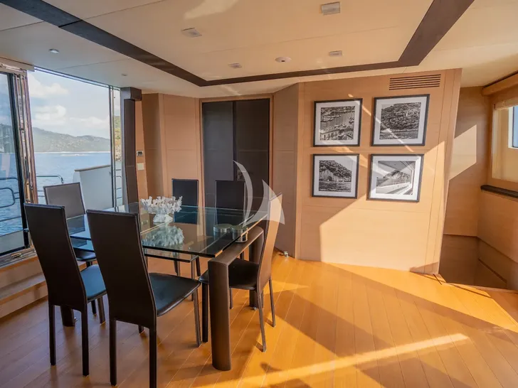 BELLA LUNA Monte Carlo 26m - main dining area BELLA LUNA Monte Carlo 26m - main dining area