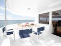 BELLAMAGGIO Fountaine Pajot Salina 48 - aft deck BELLAMAGGIO Fountaine Pajot Salina 48 - aft deck