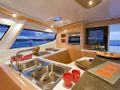 BELLAMAGGIO Fountaine Pajot Salina 48 - galley BELLAMAGGIO Fountaine Pajot Salina 48 - galley