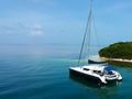 BELLAMAGGIO Fountaine Pajot Salina 48 - anchored BELLAMAGGIO Fountaine Pajot Salina 48 - anchored