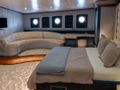 BELLA MARE 38m Custom Gulet - master cabin bed and seating BELLA MARE 38m Custom Gulet - master cabin bed and seating