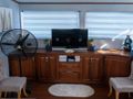 BELLA MARE 38m Custom Gulet - saloon TV BELLA MARE 38m Custom Gulet - saloon TV