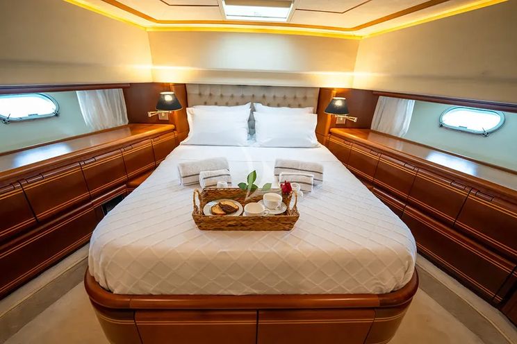 Charter Yacht BELLAS BOY - Ferretti 80 - 4 Cabins - Athens - Mykonos - Paros - Cyclades - Greece