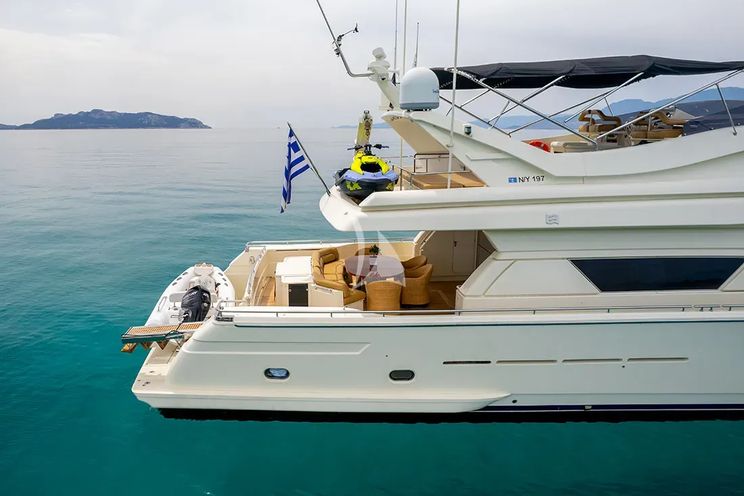 Charter Yacht BELLAS BOY - Ferretti 80 - 4 Cabins - Athens - Mykonos - Paros - Cyclades - Greece