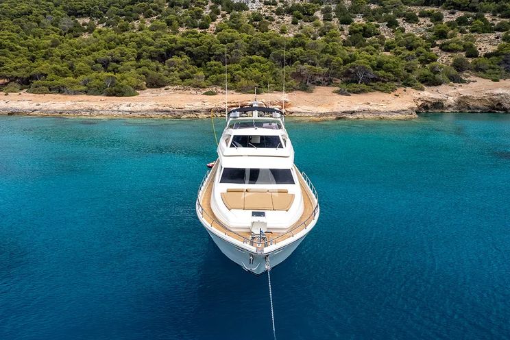 Charter Yacht BELLAS BOY - Ferretti 80 - 4 Cabins - Athens - Mykonos - Paros - Cyclades - Greece