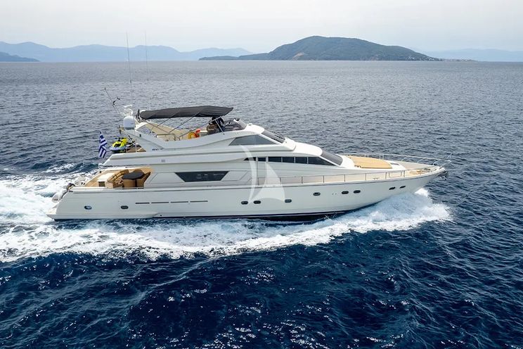 Charter Yacht BELLAS BOY - Ferretti 80 - 4 Cabins - Athens - Mykonos - Paros - Cyclades - Greece