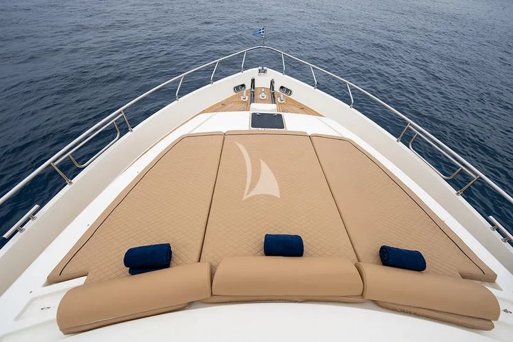 Charter Yacht BELLAS BOY - Ferretti 80 - 4 Cabins - Athens - Mykonos - Paros - Cyclades - Greece