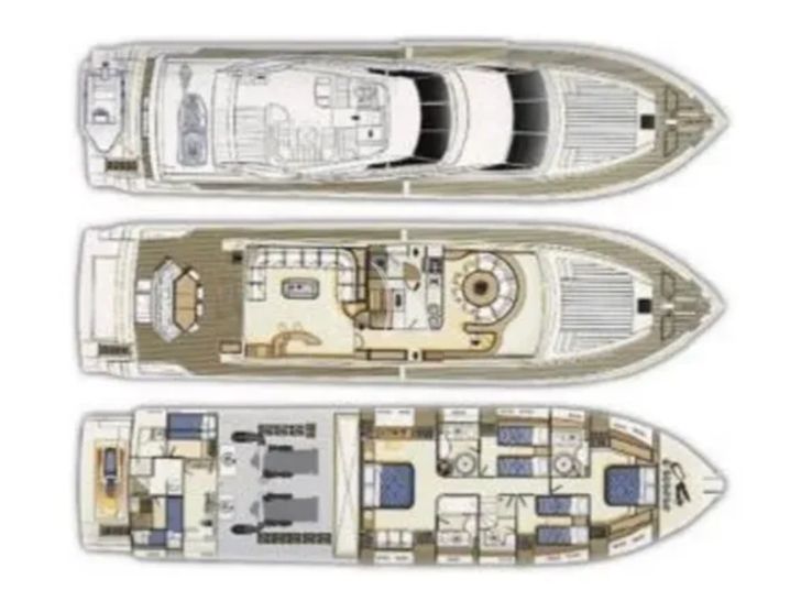 BELLAS BOY Ferretti 80 - layout BELLAS BOY Ferretti 80 - layout