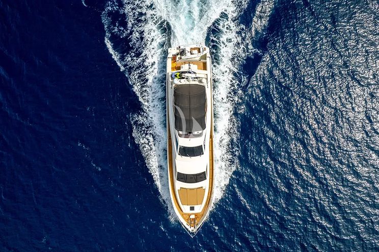 Charter Yacht BELLAS BOY - Ferretti 80 - 4 Cabins - Athens - Mykonos - Paros - Cyclades - Greece