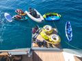 BELLA STELLA CRN Ancona 45m - water toys by the swim platfrom BELLA STELLA CRN Ancona 45m - water toys by the swim platfrom
