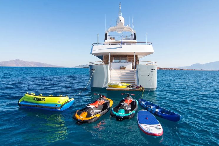 Charter Yacht BELLA STELLA - CRN Ancona 45m - 7 Cabins - Athens - Mykonos - Paros - Cyclades - Greece