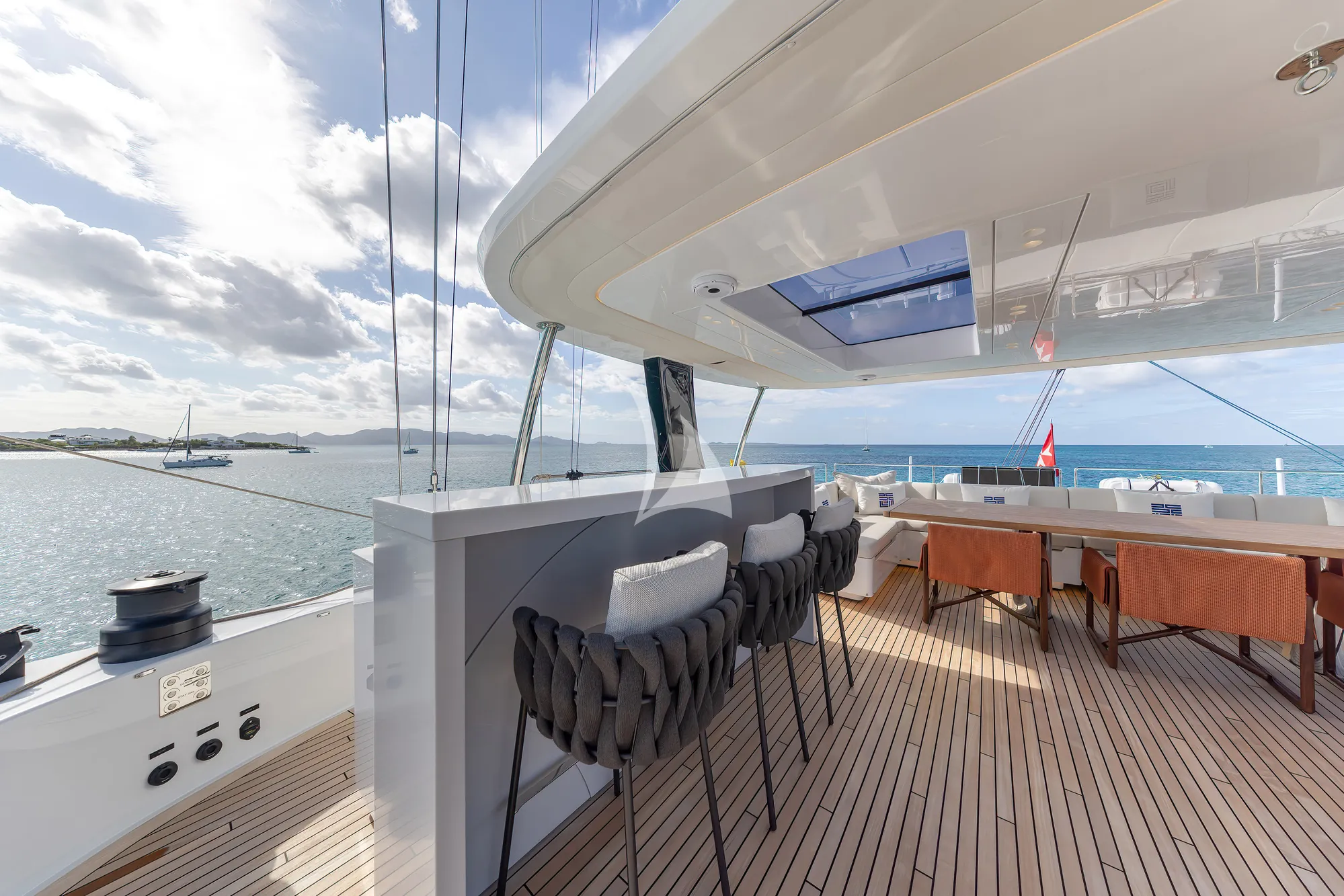 Charter Yacht BELLDIA - Sunreef 80 - 4 Cabins - Nassau - Exumas - Bahamas