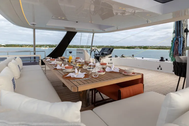 Charter Yacht BELLDIA - Sunreef 80 - 4 Cabins - Nassau - Exumas - Bahamas