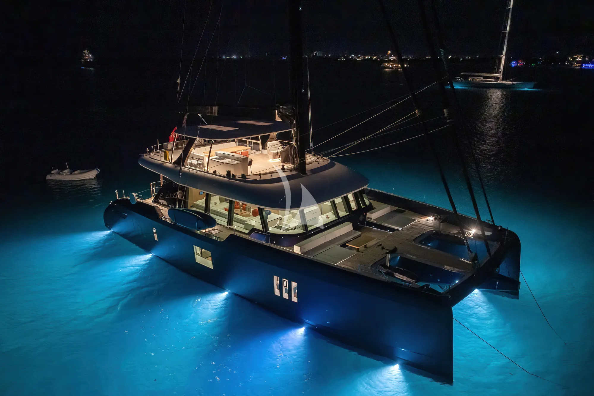 Charter Yacht BELLDIA - Sunreef 80 - 4 Cabins - Nassau - Exumas - Bahamas