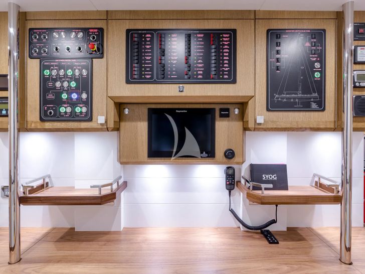 BELLKARA Conrad 26m - navigation panel BELLKARA Conrad 26m - navigation panel