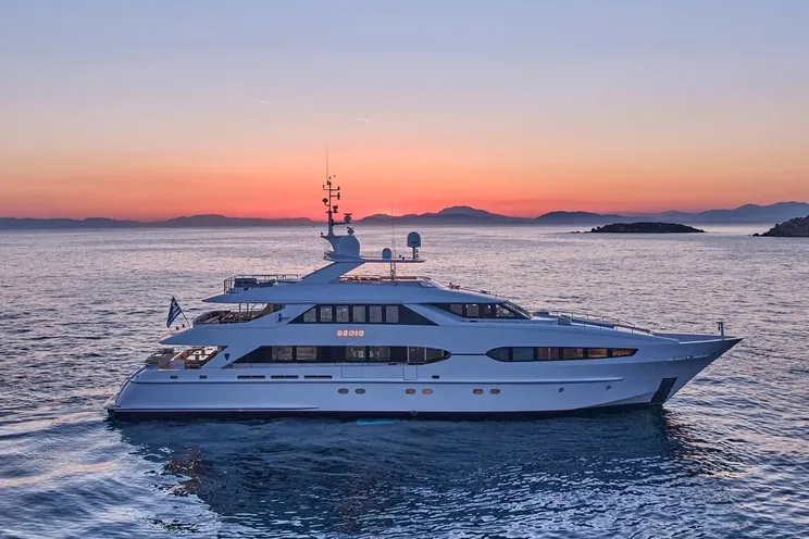 Charter Yacht BENIK I - Heesen 4000 - 7 Cabins - Athens - Mykonos - Paros - Cyclades - Greece