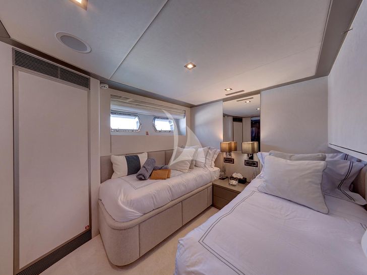 NOEMA Cantieri di Pisa 33m - twin cabin 1 NOEMA Cantieri di Pisa 33m - twin cabin 1