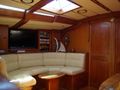 BERNIC II CNB Ketch 22m - saloon seating BERNIC II CNB Ketch 22m - saloon seating