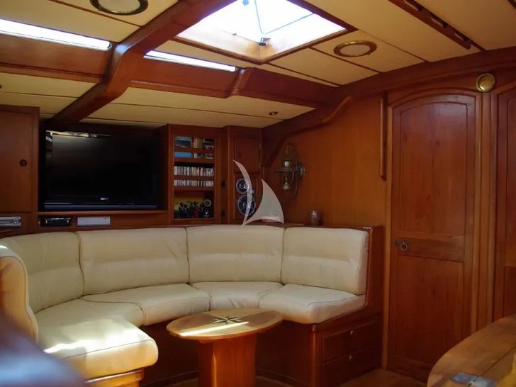 BERNIC II CNB Ketch 22m - saloon seating BERNIC II CNB Ketch 22m - saloon seating