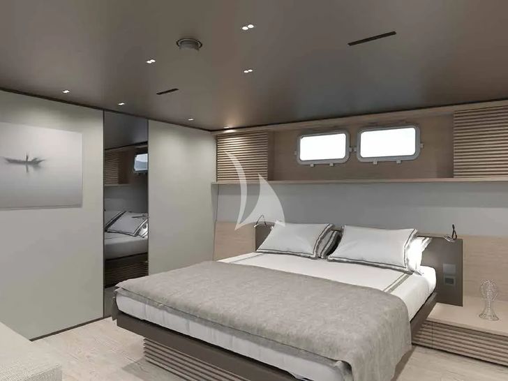 BESTIA Sanlorenzo SP110 - VIP cabin 1 BESTIA Sanlorenzo SP110 - VIP cabin 1