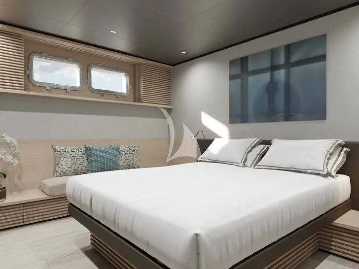 BESTIA Sanlorenzo SP110 - VIP cabin 2 BESTIA Sanlorenzo SP110 - VIP cabin 2