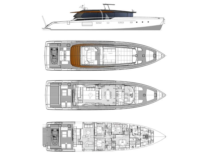 BESTIA Sanlorenzo SP110 - layout BESTIA Sanlorenzo SP110 - layout