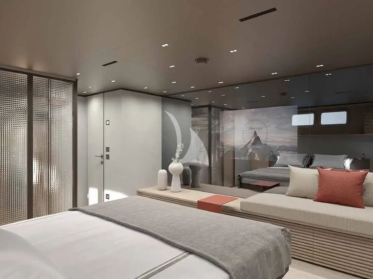 BESTIA Sanlorenzo SP110 - master cabin BESTIA Sanlorenzo SP110 - master cabin