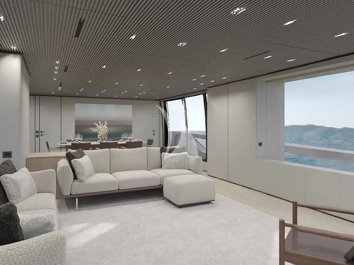 BESTIA Sanlorenzo SP110 - saloon seating BESTIA Sanlorenzo SP110 - saloon seating