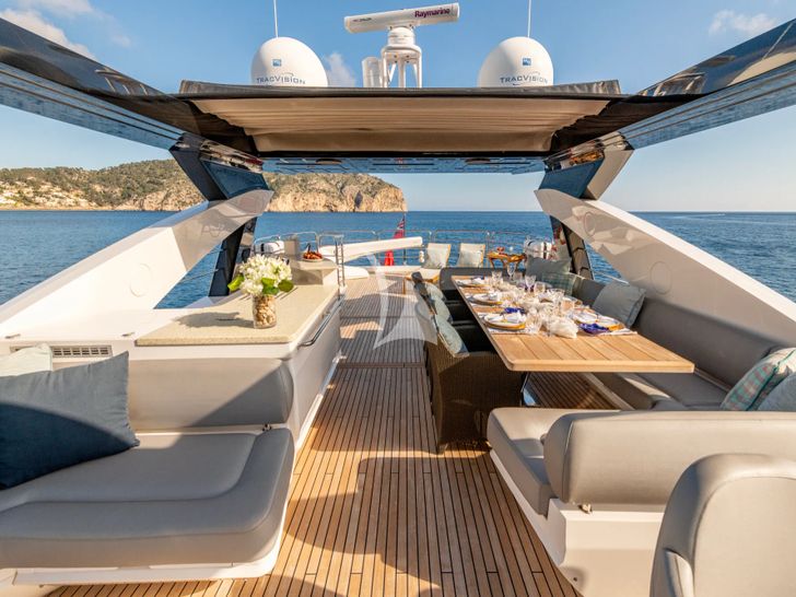 BEST OF ME Sunseeker 28m - sun deck BEST OF ME Sunseeker 28m - sun deck