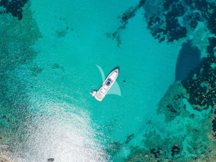 BEYOND Pershing 8X aerial shot anchored BEYOND Pershing 8X aerial shot anchored