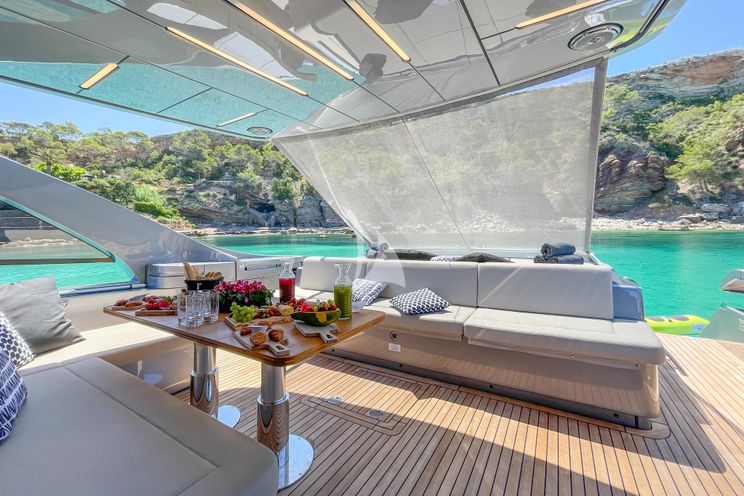 Charter Yacht BEYOND - Pershing 8X - 4 Cabins - Palma - Mallorca - Ibiza - Formentera - Balearics - Spain