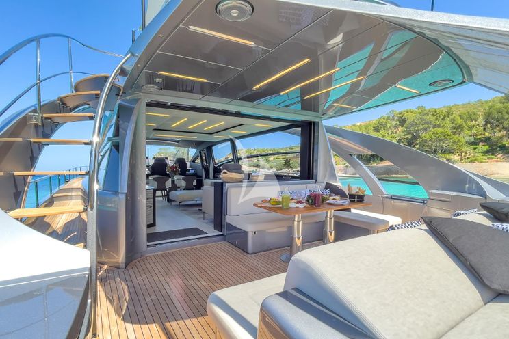 Charter Yacht BEYOND - Pershing 8X - 4 Cabins - Palma - Mallorca - Ibiza - Formentera - Balearics - Spain
