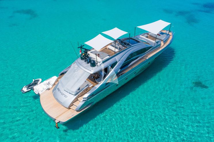 Charter Yacht BEYOND - Pershing 8X - 4 Cabins - Palma - Mallorca - Ibiza - Formentera - Balearics - Spain