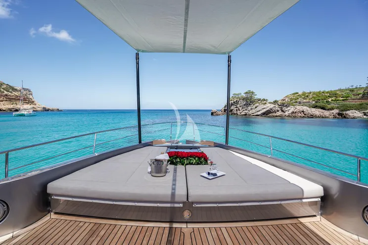Charter Yacht BEYOND - Pershing 8X - 4 Cabins - Palma - Mallorca - Ibiza - Formentera - Balearics - Spain