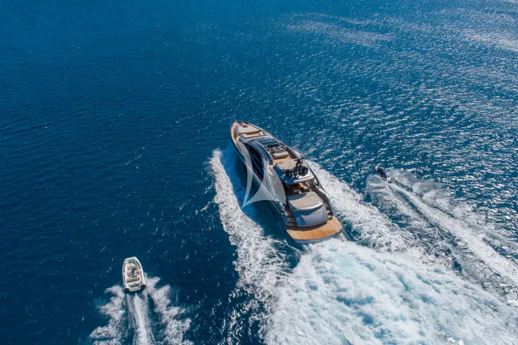Charter Yacht BEYOND - Pershing 8X - 4 Cabins - Palma - Mallorca - Ibiza - Formentera - Balearics - Spain