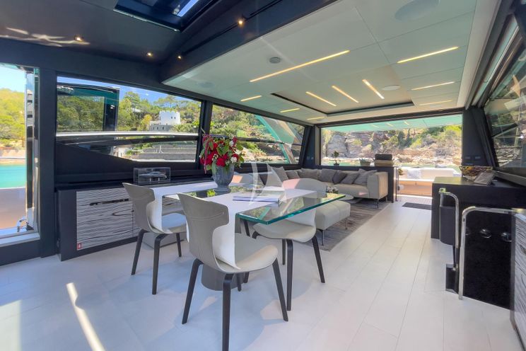 Charter Yacht BEYOND - Pershing 8X - 4 Cabins - Palma - Mallorca - Ibiza - Formentera - Balearics - Spain